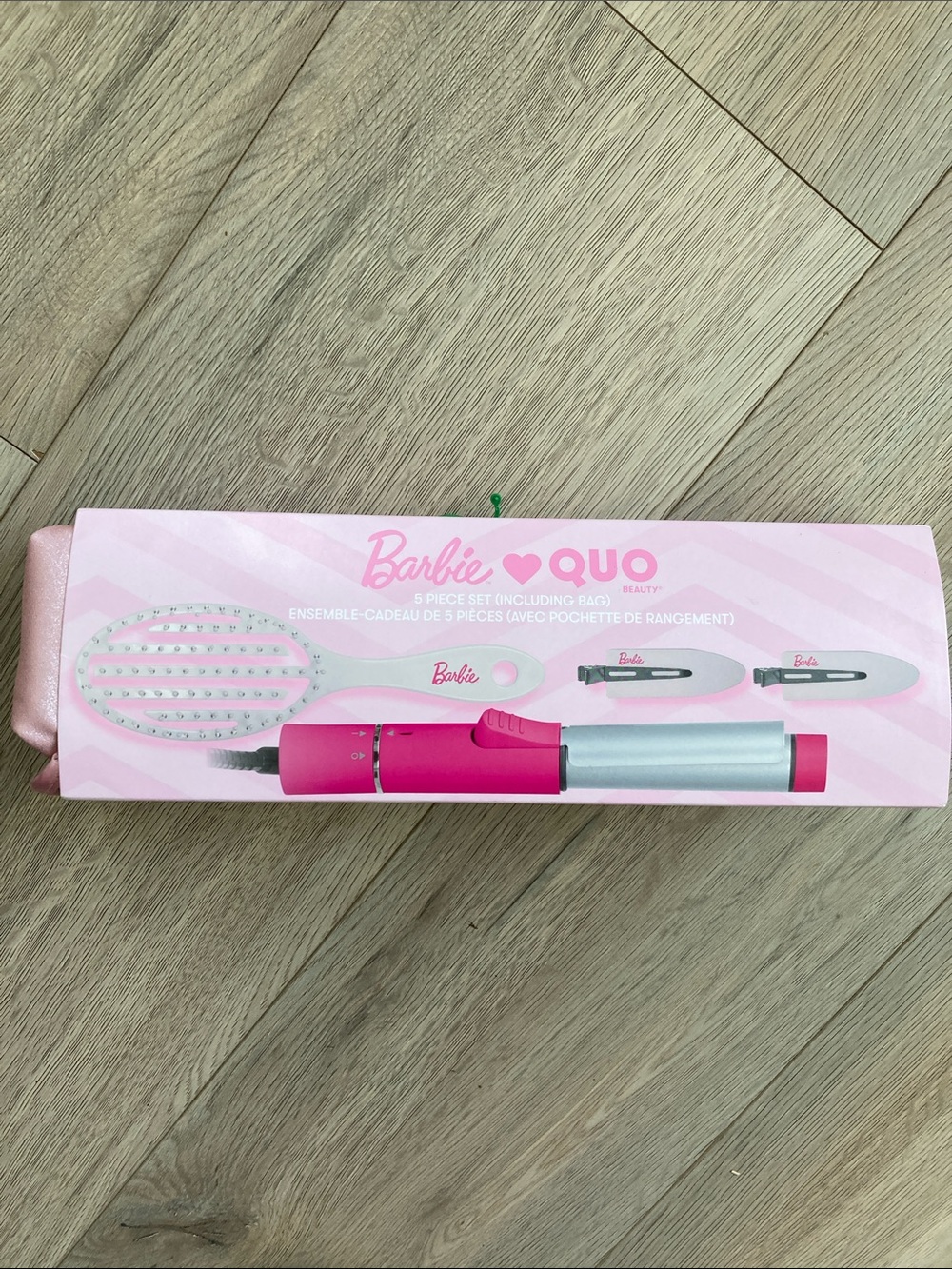 Barbie x Quo Pink 5-Piece Bath & Body Styling Set BNIB